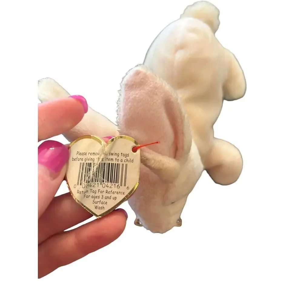 Set of 2: TY Beanie Baby Nibbler 1998 1999‎ TAG ERROR- Vintage and Retired!